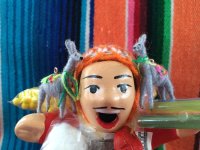 エケコ人形用小物　リャマはお友達♪　グレー　【小物のみの価格です】