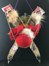 最強の病除け！魔除けのエラドゥーラ(馬蹄)クロスナイフG　壁掛け