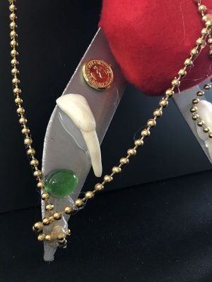 画像6: 最強の病除け！魔除けのエラドゥーラ(馬蹄)クロスナイフY　壁掛け