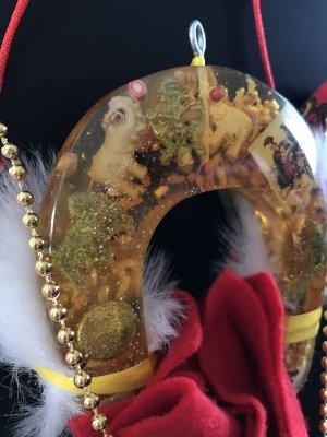 画像8: 最強の病除け！魔除けのエラドゥーラ(馬蹄)クロスナイフY　壁掛け