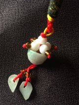毎日の生活に困らない　神様の食べ物（翡翠）　飾り　