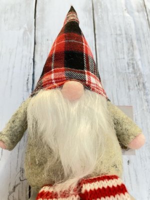 画像10: 幸せをもたらす家の守り神★小さな妖精トムテ お座り人形 足ブラ大