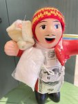 画像3: エケコ人形用小物　赤ちゃんが欲しい❤おくるみ　フェルトY【小物のみの価格】 (3)