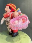 画像7: エケコ人形用小物　赤ちゃんが欲しい❤おくるみベッド　桃【小物のみの価格】 (7)