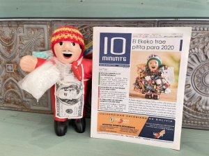 画像5: 【期間限定値下げ中！】ミニチュアNewspaper 10minutit's＜情報通・先見の眼を養える・仕事運アップ＞【エケコ人形・小物のみ1通の価格】