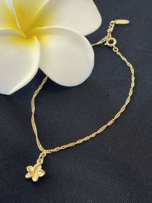 画像6: 幸福に包まれた神聖なモチーフ◇ハワイアンジュエリーアンクレット　プルメリアG