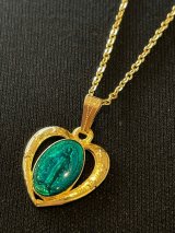 愛の奇跡　ハート　メダイネックレスＧ　