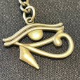 画像3: 失ったものを回復！古代エジプトの護符★ホルスの眼キーリング アンティーク