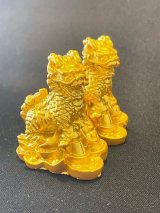 対人トラブル改善・災厄を未然に防ぎ幸福を招く聖獣★金麒麟（キリン）樹脂製