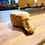 タイ　神様の化身　象キャンドル　A