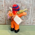 画像3: 【オレンジ】『ペルー産！』エケコ（エケッコー）人形 中Mサイズ（約15センチ） (3)