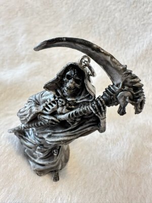 画像5: どんな願いも叶えるといわれる！サンタ・ムエルテ★ラバーキーホルダーBK