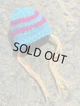 エケコ人形用小物 ニット帽（Lサイズ［約18〜20センチ］用）24K