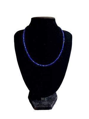 画像5: 最高の幸運を呼ぶ聖なる石！ラピスラズリ・ネックレス~Silver925~3mm50cm