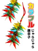 厄払い・魔除けに！カラフル★ジャラジャラ唐辛子