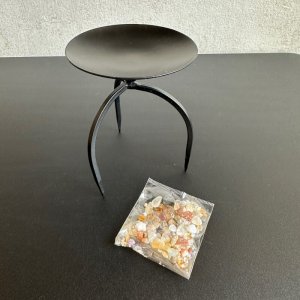 画像2: 万能お香台 天然石さざれサービス付き