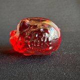 金や財を招く♪クリスタルブタ レッド 財運を積み込む宝船