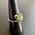 画像3: 未来を明るく照らし、夢を叶える！Heartペリドット リング Silver925