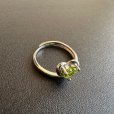 画像7: 未来を明るく照らし、夢を叶える！Heartペリドット リング Silver925