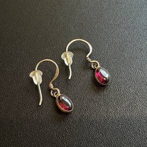 画像2: 想いが届く♡愛と絆のガーネット　ピアス