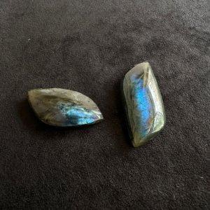 画像7: 物事に進展をもたらす■ブラックラブラドライト リーフD