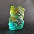 画像3: 商売繫盛と良縁を招く！人招き♪オーロラ招き猫Green