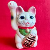 お金を招く！開運♪福招き三毛招き猫 置物