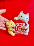 画像11: 大当たり！！お金招き猫 宝くじ入れ　天然石付き💍