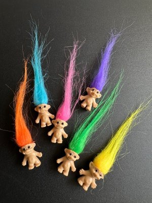 画像6: 色別☆願いを叶える北欧の妖精トロール人形 オレンジ●家族運・絆