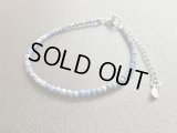 最高の幸運を呼ぶ聖なる石！ラピスラズリ ファセットカットブレスレット 2mm