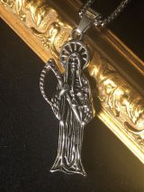 ド迫力！どんな願いも叶えるといわれる！サンタ・ムエルテ★ペンダント