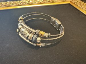 画像7: 心が迷わないように！進むべき道を示す★ヴァイキングコンパス ブレスレット 聖なるルーン文字〜Vegvisir〜