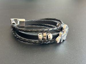 画像6: 人生の荒波に流されない！人との絆を繋ぎ留め離さない！錨（いかり）三連ブレスレットB　シルバーカラー