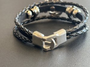 画像7: 人生の荒波に流されない！人との絆を繋ぎ留め離さない！錨（いかり）三連ブレスレットB　シルバーカラー