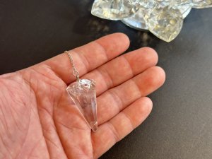 画像9: 悩み事の答えを導き出す！ペンデュラム　運気を高め、潜在能力を引き出す〜水晶〜　カットタイプ