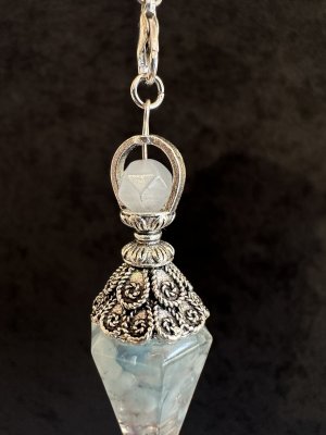 画像5: 気の変換機オルゴナイトinペンデュラム  悩み事の答えを導き出す！幸せな恋愛や結婚をもたらす アクアマリン