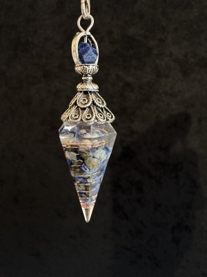 画像6: 気の変換機オルゴナイトinペンデュラム  悩み事の答えを導き出す！幸運を呼ぶ聖なる石ラピスラズリ