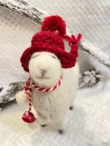もこもこ♪仕事運UP！オシャレなアルパカちゃん♪エケコ人形のお友達