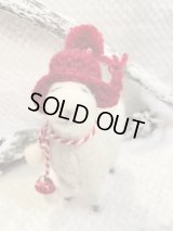 もこもこ♪仕事運UP！オシャレなアルパカちゃん♪エケコ人形のお友達