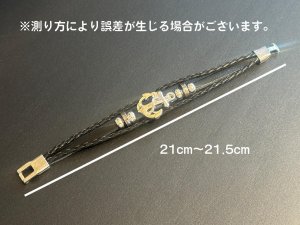 画像9: 人生の荒波に流されない！人との絆を繋ぎ留め離さない！錨（いかり）三連ブレスレットB　シルバーカラー