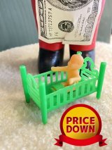 【期間限定値下げ中！】すくすく育て！赤ちゃん?P-ベッド　G【エケコ人形用・小物のみの価格】