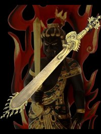 結界を張り、悪を寄せ付けない！煩悩や悪を断ち切る！不動明王の炎剣🔥カドゥカ  