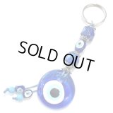 魔除けのお守り★ナザールボンジュウキーホルダー?MODERN BLUE