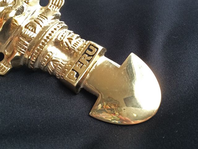 画像4: 強運と金運に恵まれるパワーが秘められた　ペルーの聖なる黄金のナイフ★トゥミ