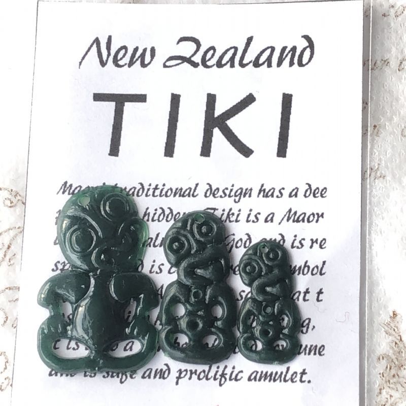 画像3: ニュージーランド　マオリ族のお守り★安産・妊娠のお守り　ティキ　ミニ