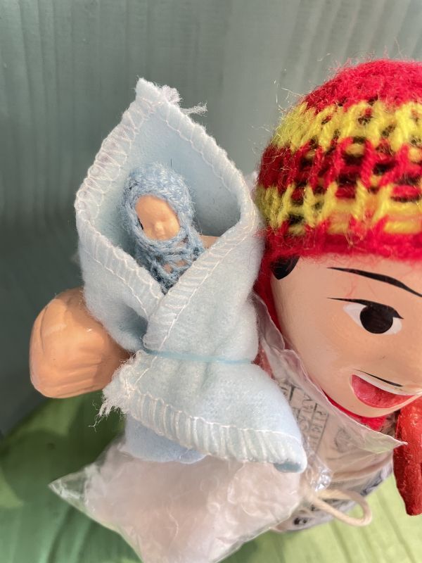 画像3: エケコ人形用小物　赤ちゃんが欲しい❤おくるみ　フェルトB【小物のみの価格】