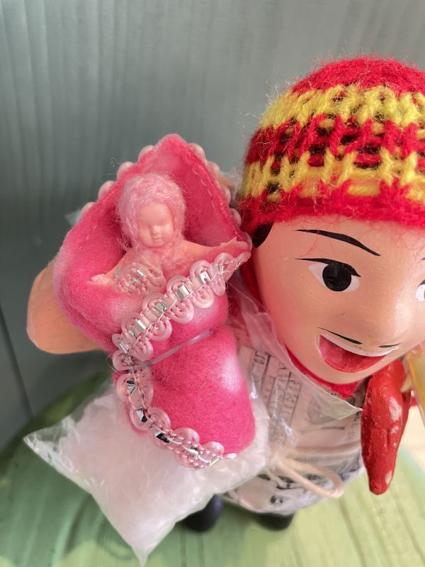 画像3: エケコ人形用小物　赤ちゃんが欲しい❤おくるみ　フェルトDP【小物のみの価格】