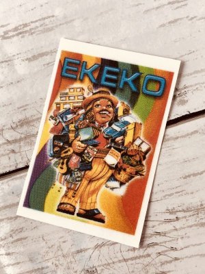 画像: エケコ人形パワーをいつも持ち歩こう！カード　エケコ人形小物