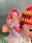 画像3: エケコ人形用小物　赤ちゃんが欲しい❤おくるみ　Rストライプ【小物のみの価格】 (3)