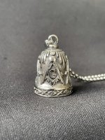 画像: 道路の悪魔を封じ込め、様々な災難から身を守る★バイカーベルペンダント　Freemason